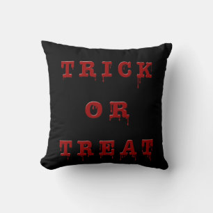 Coussin Version sanglante de l'étiquette ou du traitement