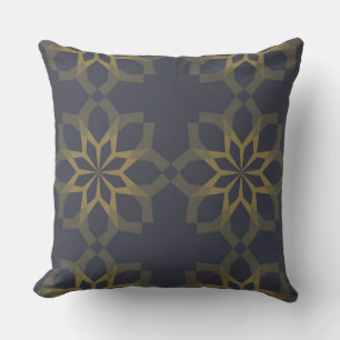 Coussin Vert, cool, unique, abstraction fleur tendance