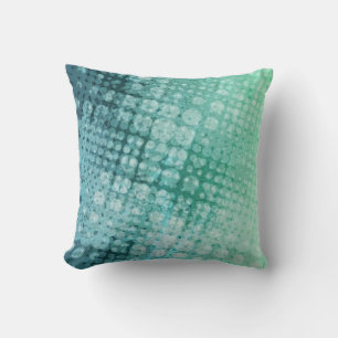 Coussin vert de la Monnaie Pop Halfton