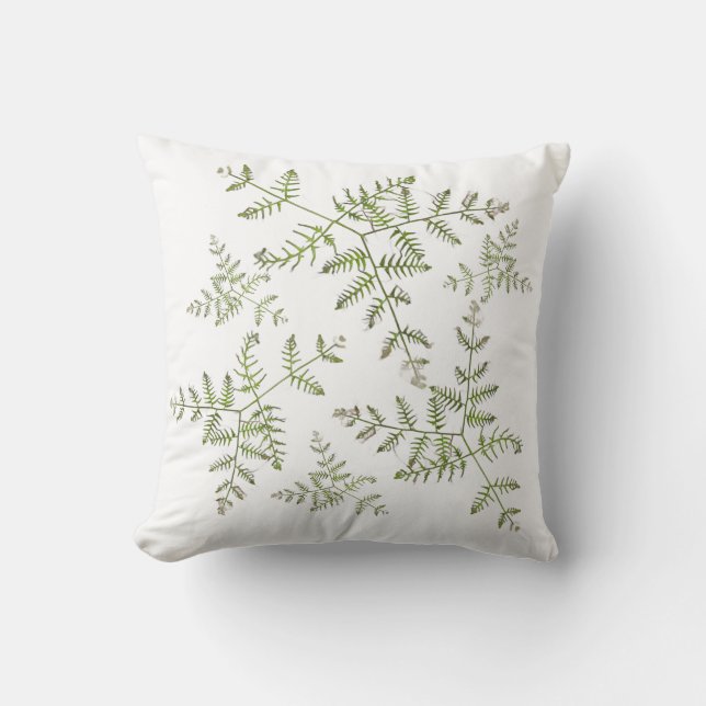 Coussin vert de printemps  (Recto)