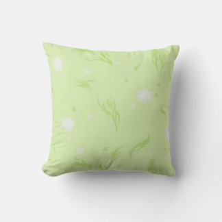 Coussin vert doux