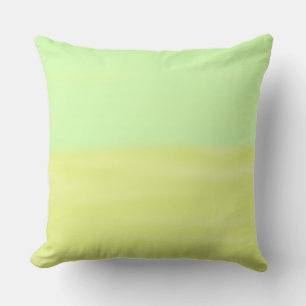 Coussin vert et citron