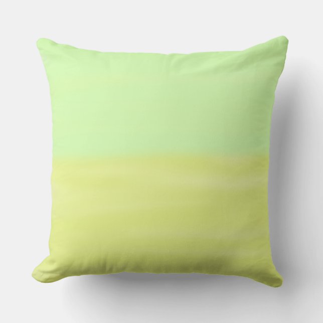 Coussin vert et citron (Recto)
