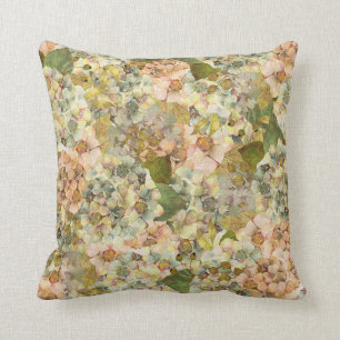 COUSSIN VERT ET PEACH JETER PILLOTE