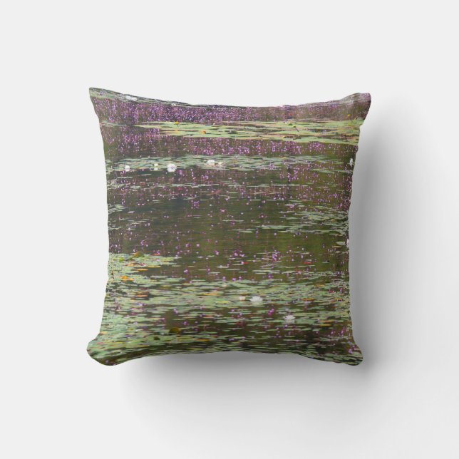 Coussin Vert et pourpre (Recto)