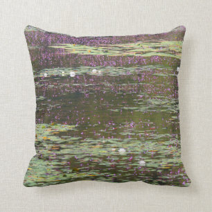 Coussin Vert et pourpre