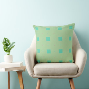 Coussin Vert menthe