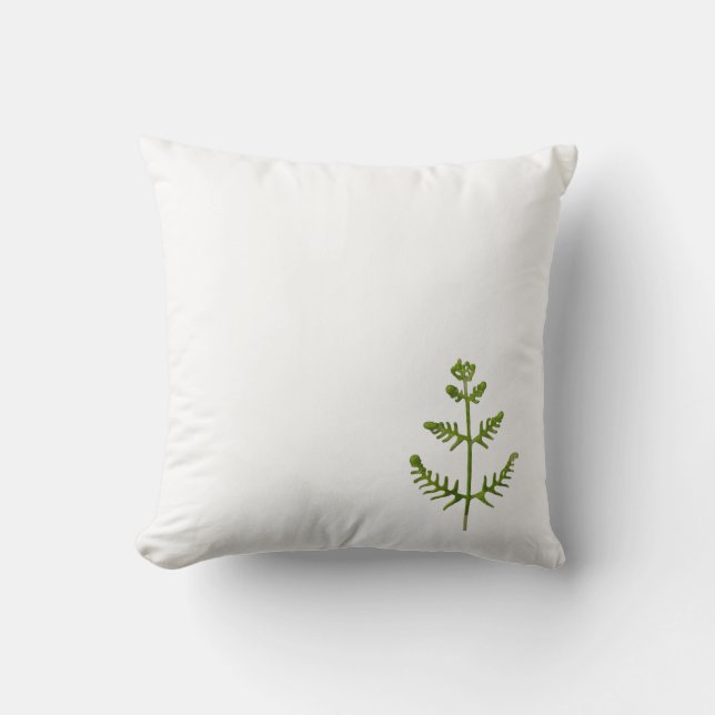Coussin vert printemps (Recto)