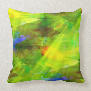 Coussin vert sans couture abstrait d'arrière - plan de