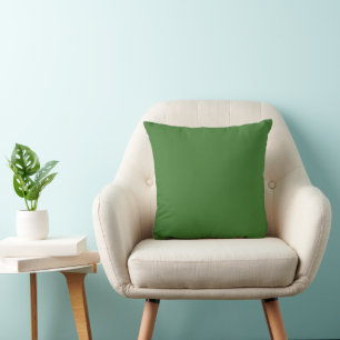 Coussin Vert uni complémentaire d'herbe 