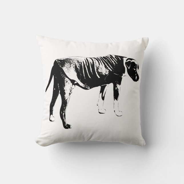 Coussin Veste graphique, accent reposant (Recto)