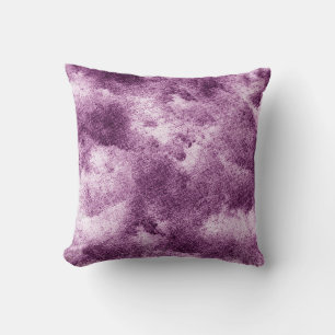Coussin vêtement à motifs violet, abstrait, orné, ancien,