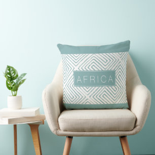 Coussin Vêtements de boue en Afrique