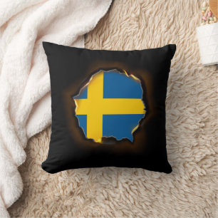 Coussin Vêtements Suède Drapeau intérieur moi, Suédois mar