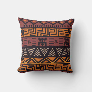 Coussin Vibes Africaines Ethniques En Style Bohème