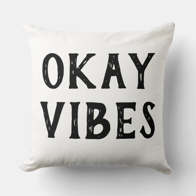 Coussin Vibes Ça Va (Recto)
