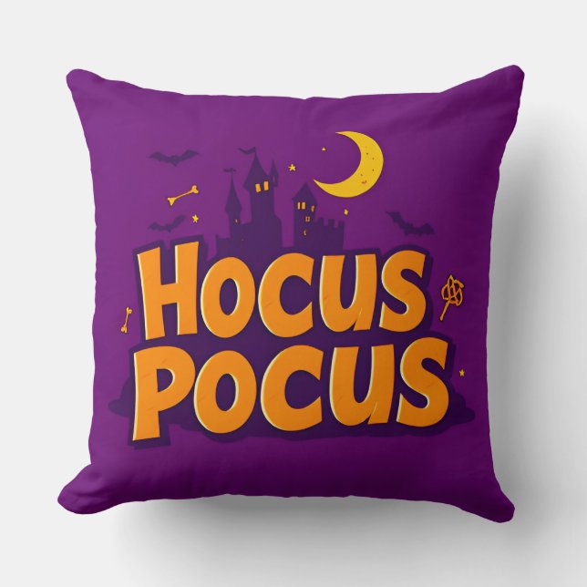 Coussin Vibes d'art de maison cosy Halloween d'automne eff (Recto)