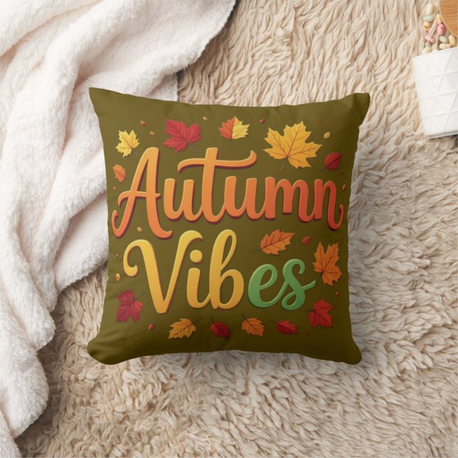 Coussin Vibes d'automne (Couverture)