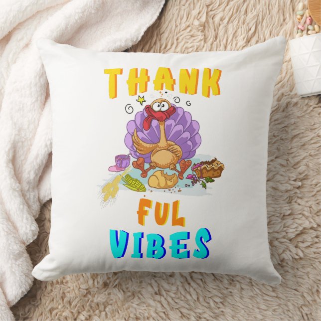 Coussin Vibes de remerciement (Couverture)