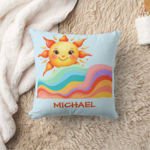 Coussin Vibes d'été heureux