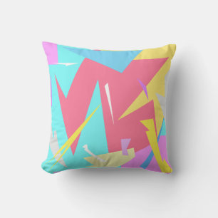 Coussin Vibes positives Art Abstrait Pastel Cushion Coussi