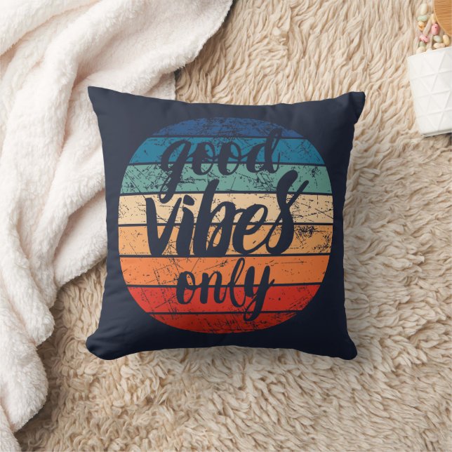 Coussin Vibes Positives Seulement (Couverture)