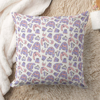 Coussin Vibes roses 90s Mode