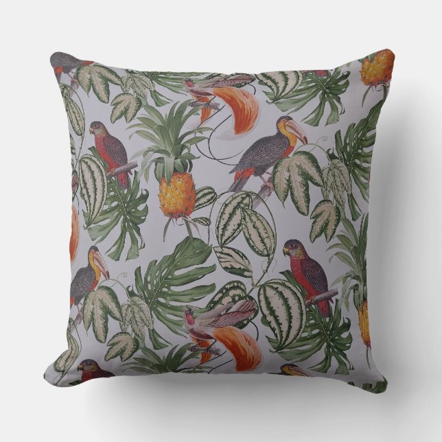 Coussin Vibes tropicales Lancer l'oreiller (Recto)