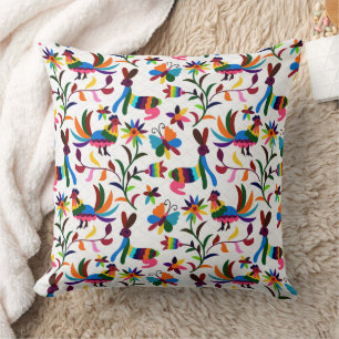 Coussin Vibrant Abstrait nature motifs Jeu d'oreiller