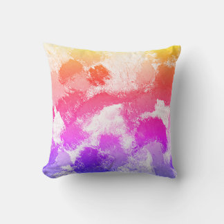 Coussin Vibrant coloré Cravates multicolores