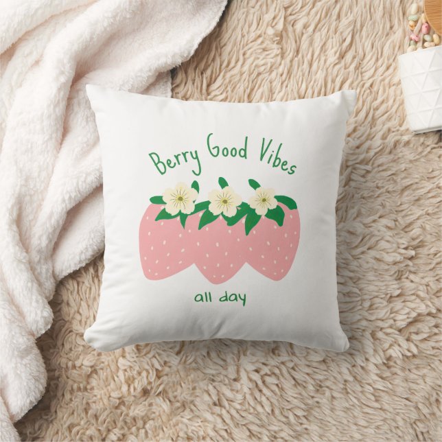 Coussin Vibrations de Baie Excellentes Tout le Jour (Couverture)