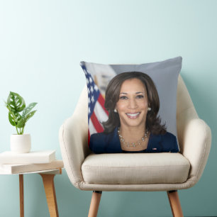 Coussin Vice-président Kamala Harris Photo officielle