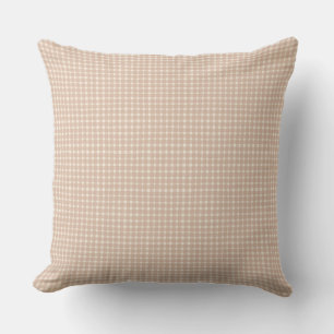 Coussin Vichy classique Rose Poussiéreux Fille de bébé