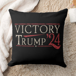 Coussin Victoire Trump 24 Président républicain 47 USA