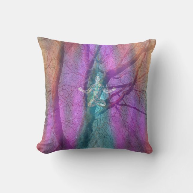 Coussin Vie colorée (Recto)