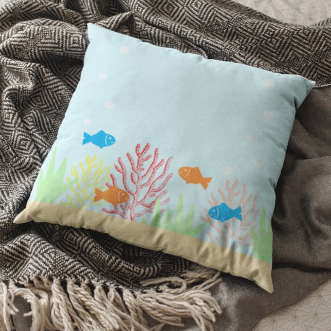 Coussin Vie maritime (Créateur téléchargé)