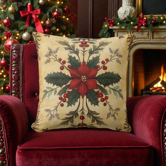 Coussin Vieille Famille Rustique Victorienne (Créateur téléchargé)