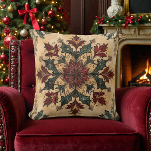 Coussin Vieille Famille Rustique Victorienne