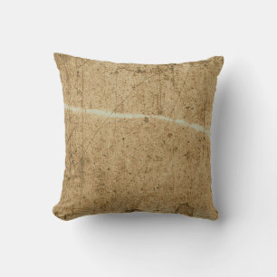 Coussin Vieille texture de papier brun. papier vintage. Vi