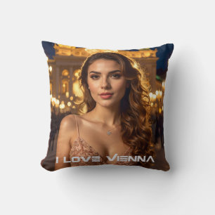 Coussin VIENNE - Autriche - J'AIME VIENNE