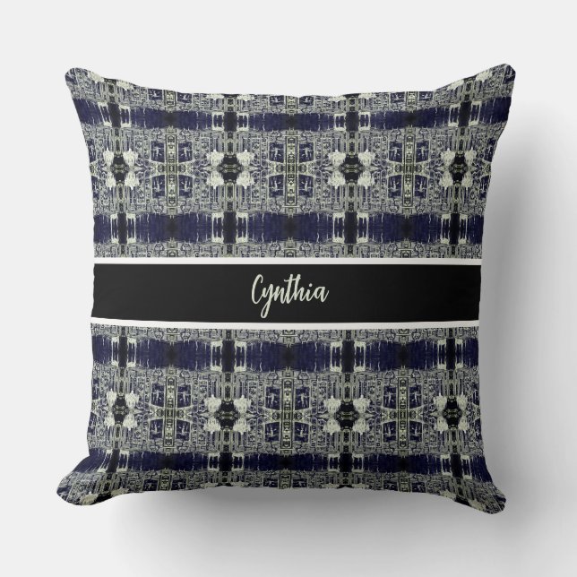 Coussin Vienne vintage palais de Schonbrunn Chambre Laque  (Recto)