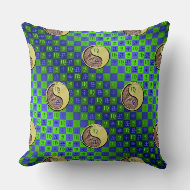 Coussin Vierge & Bœuf de Métal (Recto)