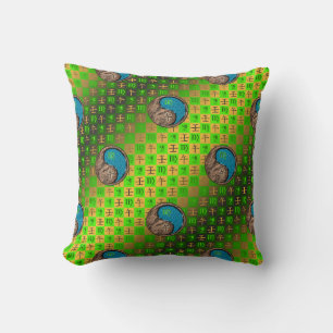 Coussin Vierge & Cheval d'eau