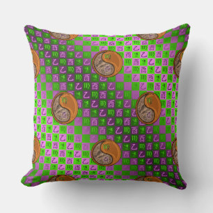 Coussin Vierge & Coq de Bois