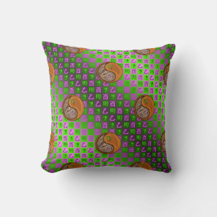Coussin Vierge & Coq de Bois