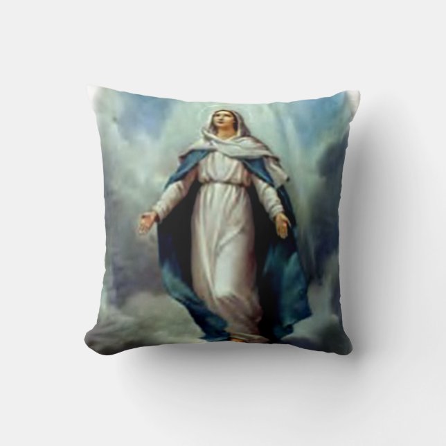 Coussin Vierge Marie béni - mère de Dieu (Recto)