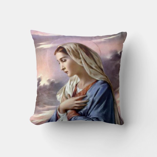 Coussin Vierge Marie béni - mère de Dieu (Recto)