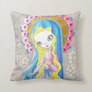 Coussin Vierge Marie Notre Dame
