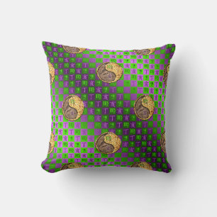 Coussin Vierge & Sanglier de Feu