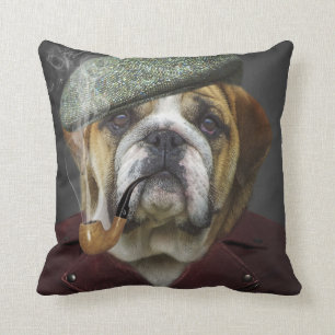 Coussin Vieux bouledogue anglais